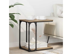 Vidaxl Mesa Lateral Carvalho Artesanal 50 X 35 X 52 Cm