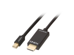 Cabo Lindy Mini Displayport Para Hdmi 4k30 2m Slowmoose (dp Passivo)