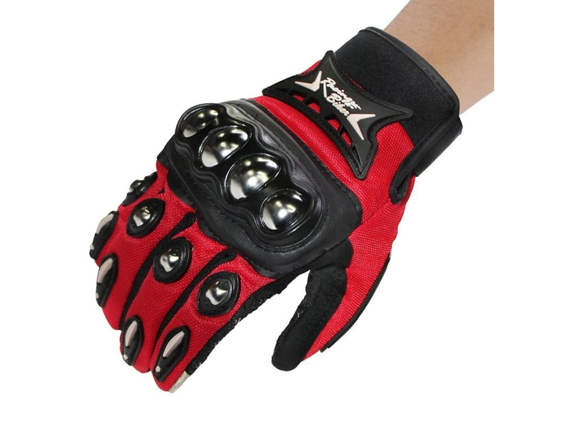 Luvas de moto impermeáveis para homem, com dedos completos, aquecidas, tática com S/MARCA