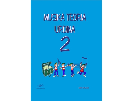 Livro Musika Teoria Urdina 2 de Maria Rosa Egia (Basco)