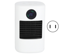 Aquecedor digital inteligente, display, ar quente, mesa, 110v LAXISCREED