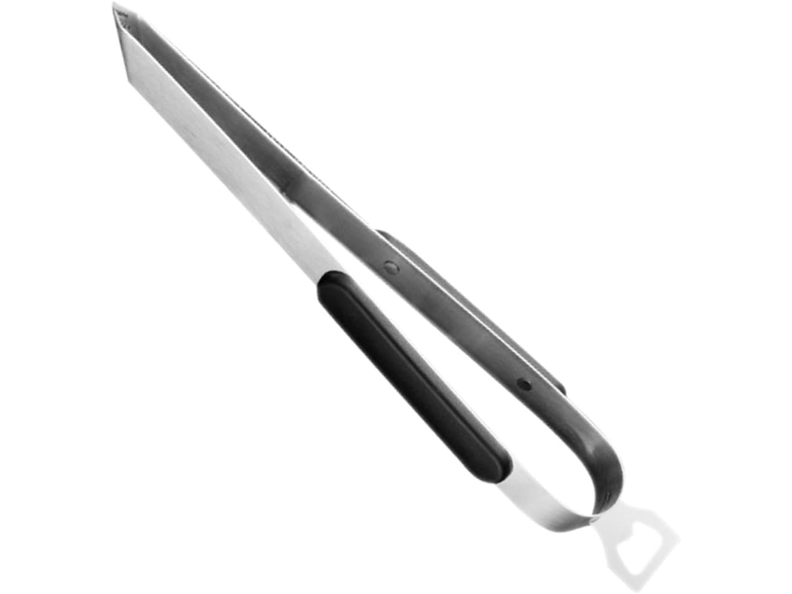 Pinça Multifuncional Hemobllo Em Aço Inoxidável Para Churrasco, Com Cabo Antiderrapante E Abridor De Garrafas Integrado