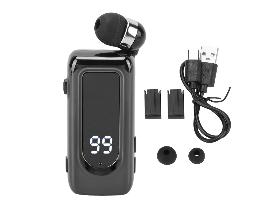 Fones de ouvido Bluetooth Lavalier, estéreo, com microfone EOOCOO