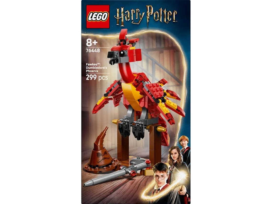 LEGO Harry Potter: Fawkes: A Fénix de Dumbledore - 76448