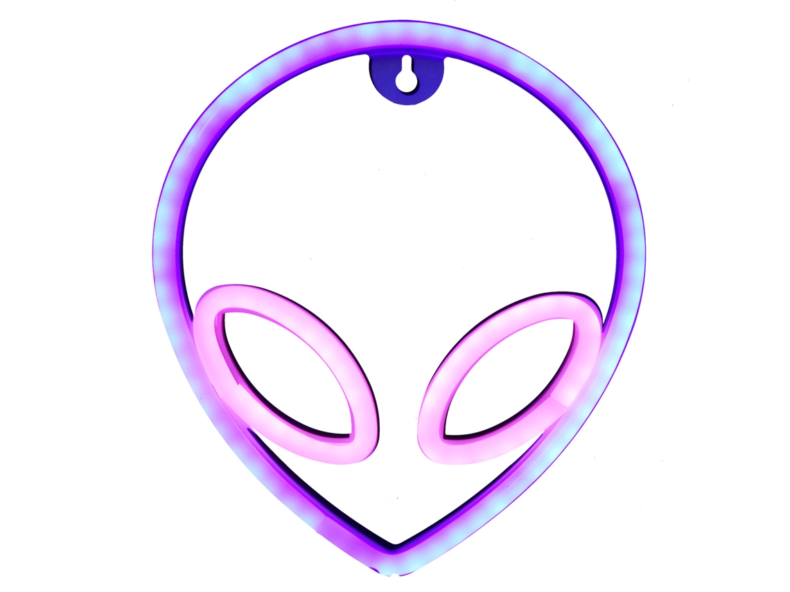 2026 lâmpada de Neônio Led Extraterrestre com Usb para Decoração de Sala, Quarto e Casamento
