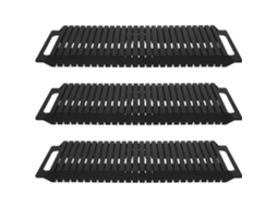 Suporte Antiestático Para Placa De Circuito Impresso Pcb 3 Peças, 25 Slots, Design Com Barra E Orelhas Duplas, Material