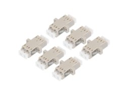 Acoplador De Fibra Óptica Lc Para Lc/upc, Adaptador Duplex Multimodo, Lc Lc/upc, Para Conector De Rede De Internet, 6 Unidades Aquaforge