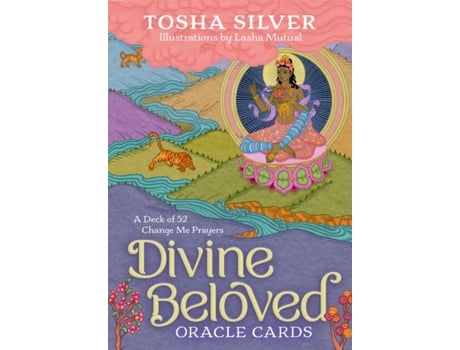 Livro divine beloved oracle cards de tosha silver (inglês)