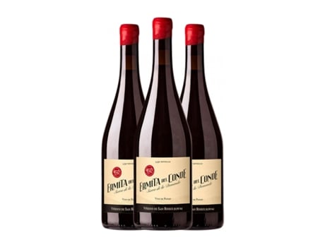 Vinho ERMITA DEL CONDE Paraje de San Roque Vino de la Tierra de Castilla y León (0.75 L - 3 Unidades)