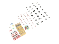 Kit De Componentes Electrónicos Super, Inclui Resistores, Diodes E Outros Componentes - Laxiscreed