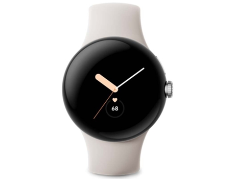 Smartwatch GOOGLE Pixel Watch Wi-Fi Prateado com Bracelete Giz