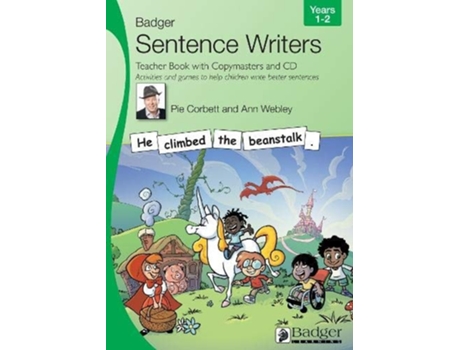 Livro Sentence Writers Teacher Book with Copymasters and CD Years 1-2 de Pie Corbett e Ann Webley (Inglês)