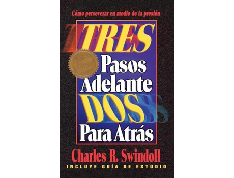 Livro Tres Pasos Adelante Dos Para Atrás de Charles R Swindoll (Espanhol)