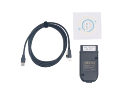 Cabo De Ferramenta De Scanner Vcds 24.7 Obd2 Diagnóstico Multilingue Hex V2 Wesheu Vcds Com Para Vag Para Audi/skoda/volkswagen