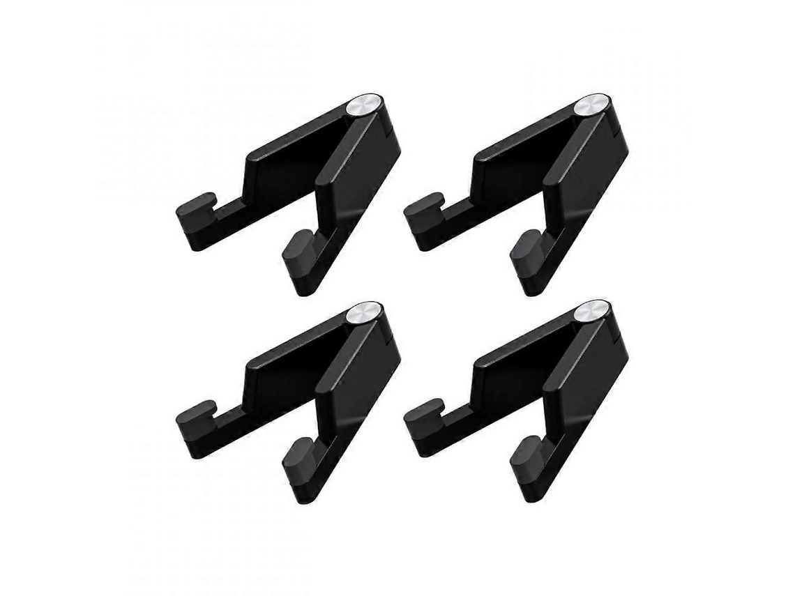 Suporte universal para celular, mini, de alumínio, 4 peças, portátil, dobrável, mesa, acessórios, preto AQUAFORGE