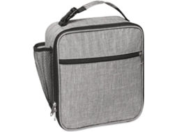 Lurelia Bolsa Térmica Para Almoço Isolado Portátil Respirável Impermeável Cinza V91