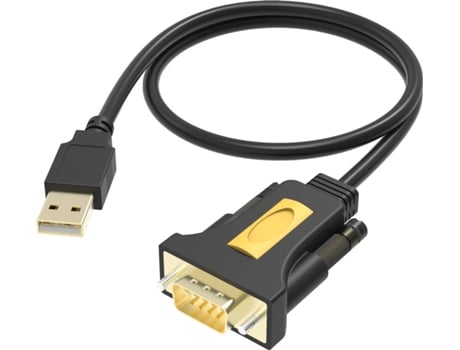 Professional INSTALLATION-GRADE USB-A to Serial RS-232 Adapter - Works With MAC AND PC - Installed as Standard com Port - 480 Mbps - Voltage to 5V - Supports ALL Data Signals - USB-A 2.0 (M) to 9-PIN D-SUB (F) - Driver on USB Adaptor - Black