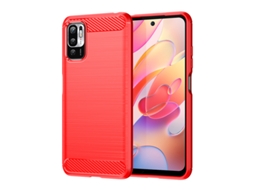 Capa Protetora Macia E Completa Para Celular, Resistente A Quedas.vermelho - Redmi Note 10