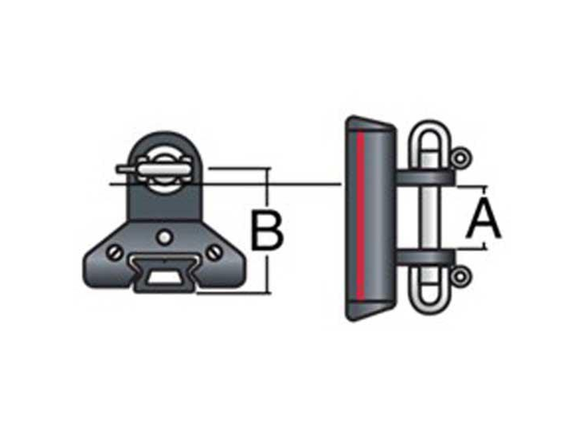 Harken Big Boat Cb Spin Bell End Car