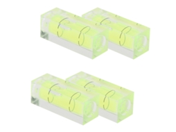 4 Peças Nível De Bolha Quadrado Pequeno Nível De Espírito Detector Ferramenta De Medição Para Impressora 3d