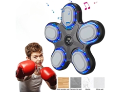 Máquina De Boxe Bluetooth Para Treinamento, Suporte De Parede Adequado Para Crianças Equipamento Eletrônico Musical - Preto Henten Home