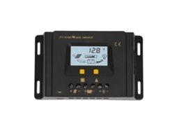 Controlador de Carga Solar Automático 12v 24v 10a Pwm com Proteção e Interface Rj45 Rs232
