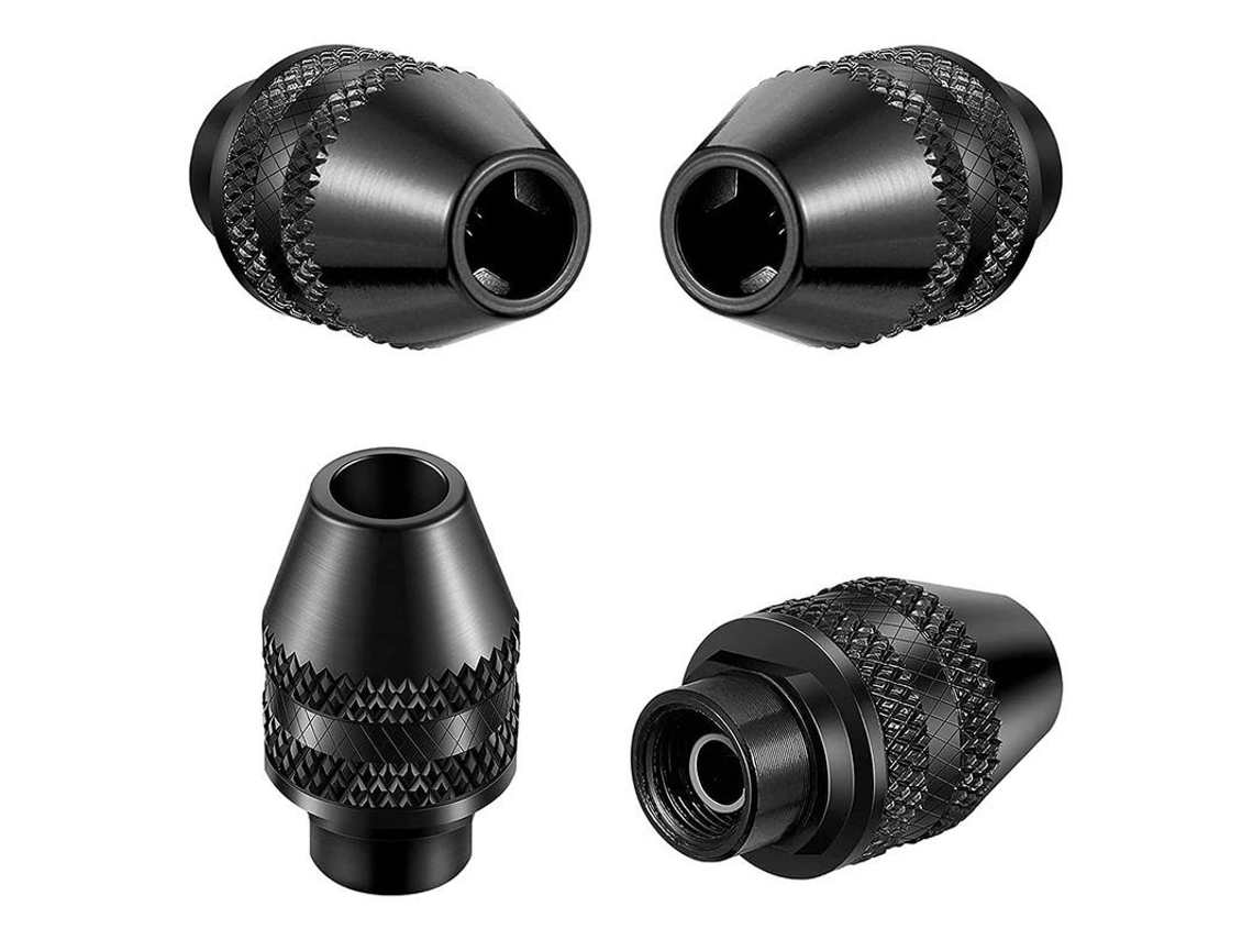 Adaptador de Mandril Universal Sem Chave Multifuncional para Furadeiras Mini 9x24x8mm Metal