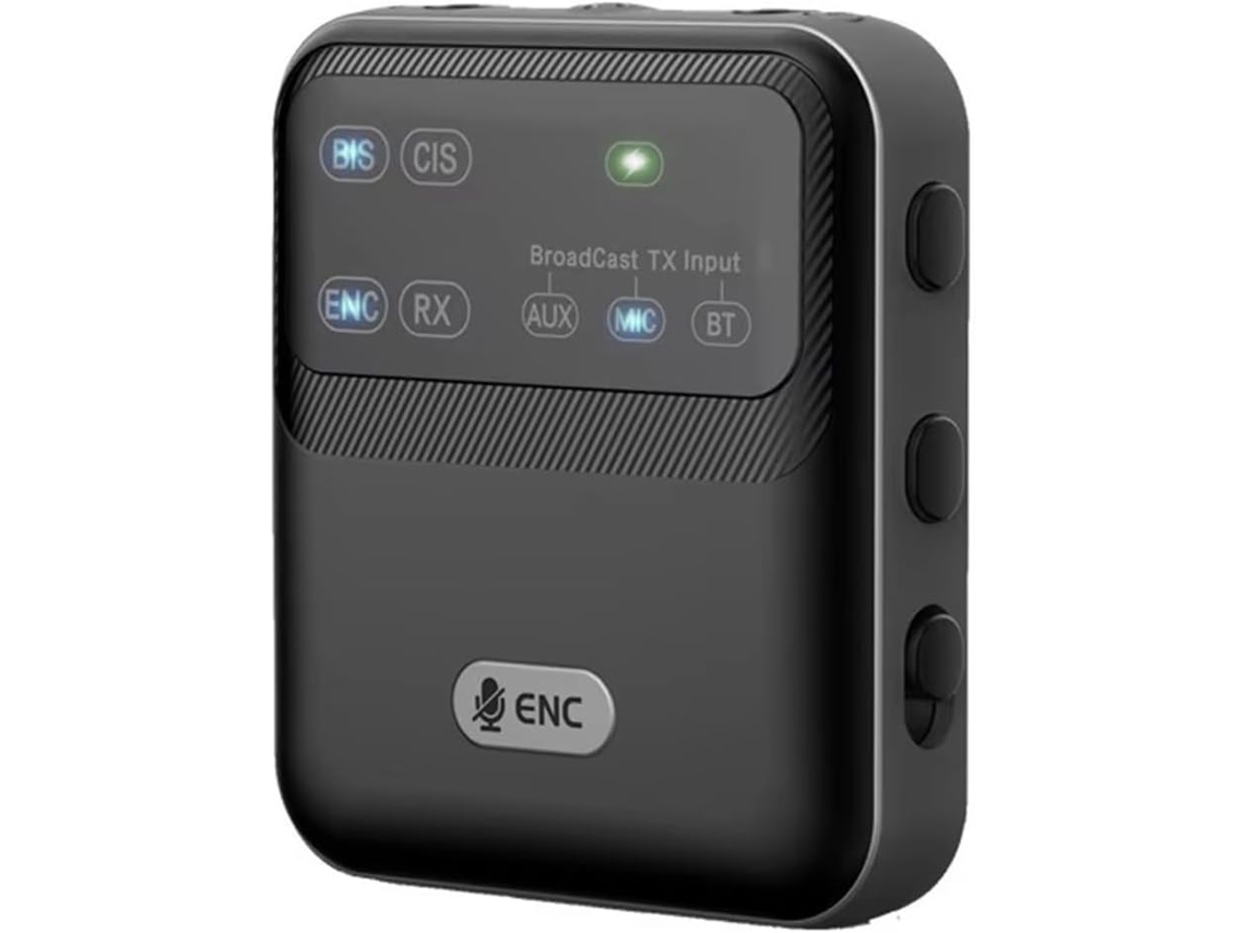 Transmissor/receptor De Áudio Bluetooth 6.0 Com Microfone, Compatível