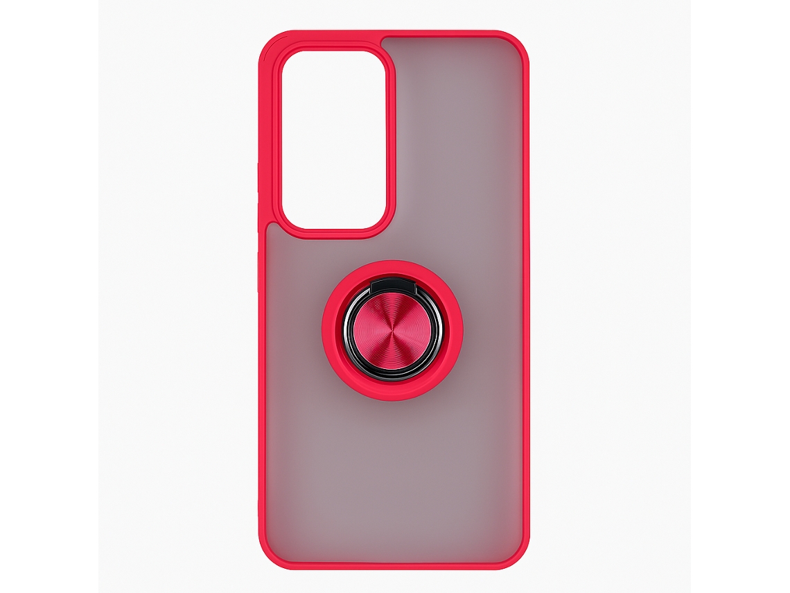 Capa Skyhe Para Oppo Reno 12 5g Gel Bumper Ring Vermelho
