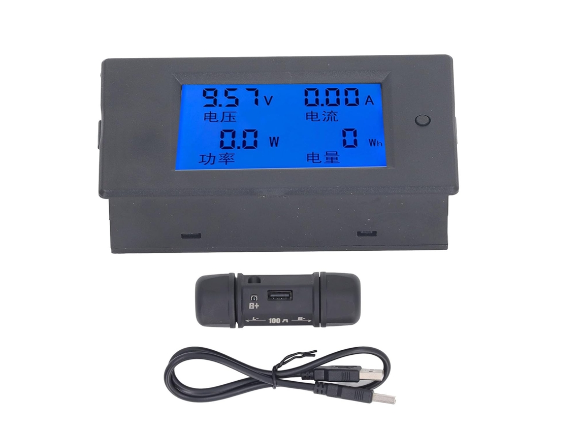 Voltímetro Cc Amettter Mettoh Tempo Em (cabo De Dados 0,5m)