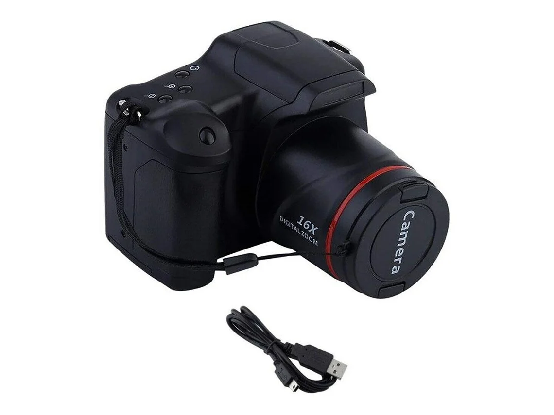 Câmera Digital De Alta Definição Com Zoom Longo E Bateria Integrada, Câmera Digital Sem Espelho Com Zoom De 16x.