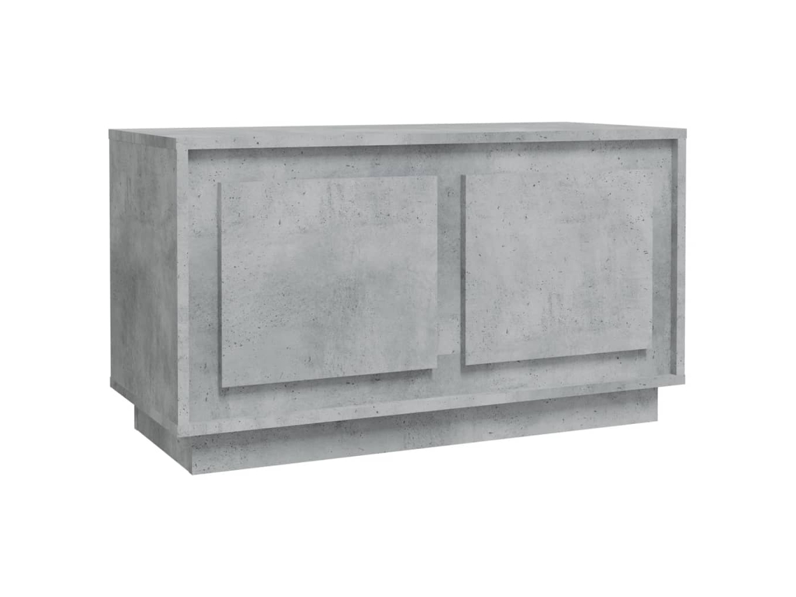 TV Móvel Derivado da Madeira Cinzento Cimento MAISON EXCLUSIVE (80x35x45 cm)