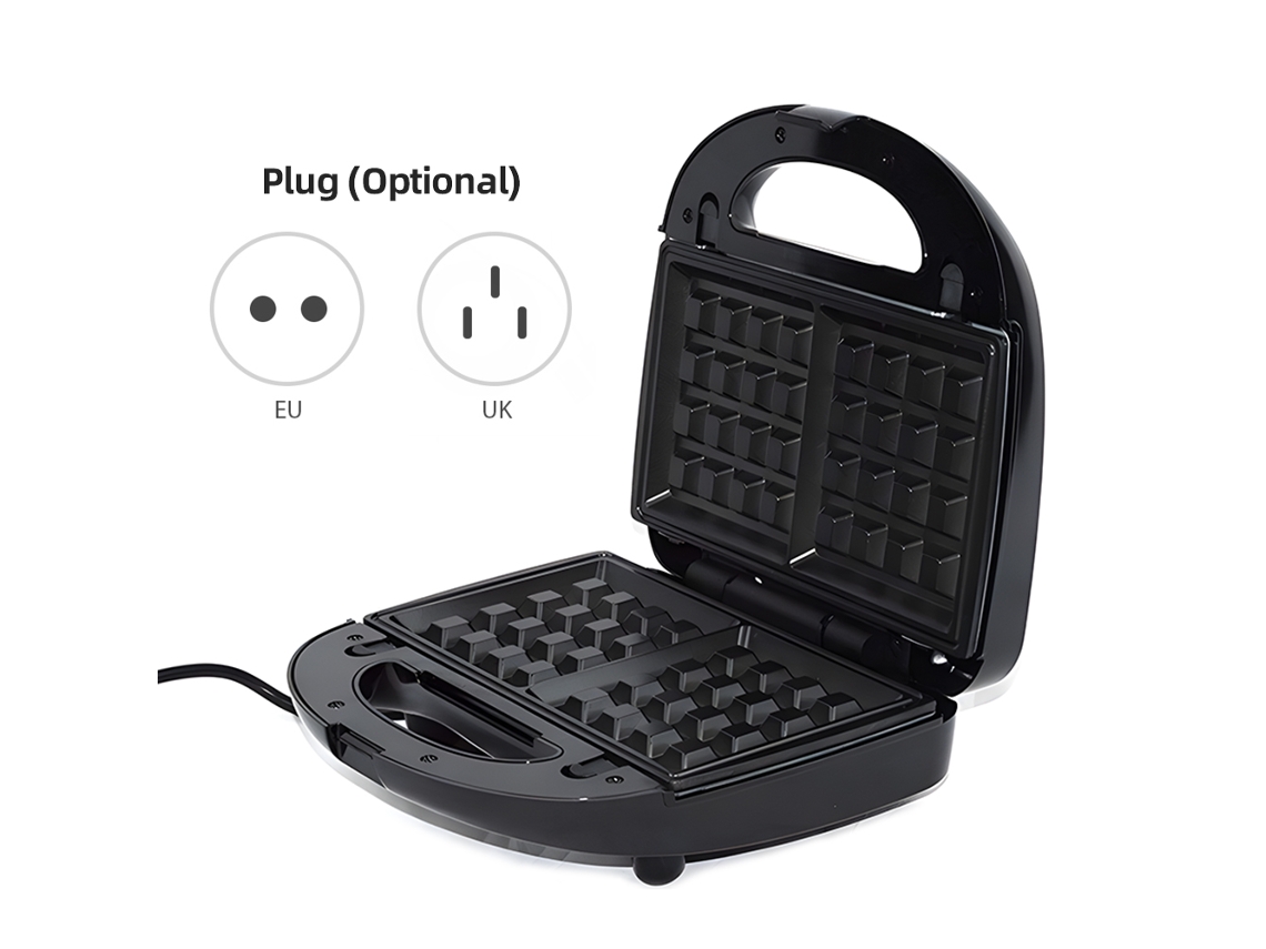 Sanduicheira e Waffle 6 em 1 com Placas Removíveis LAXISCREED