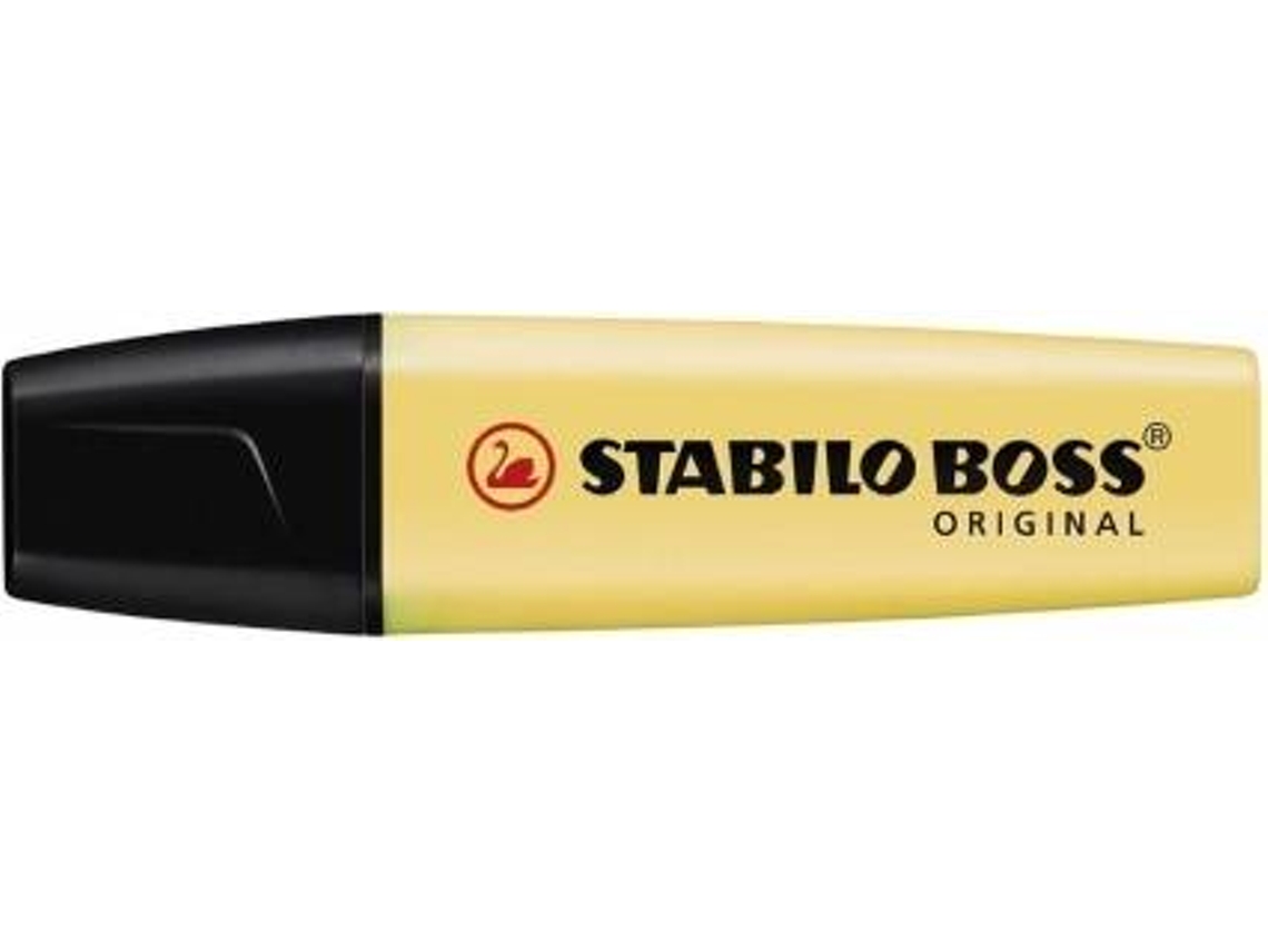 Marcador Fluorescente STABILO Boss Original Amarelo Claro