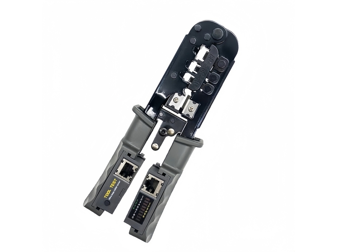 Alicate De Crimpagem Hs 8 Para Terminais De Cabos De 1,25 A 8 Mm Aquaforge