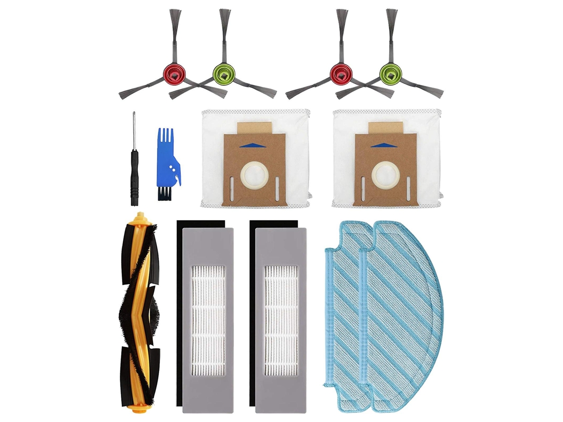 13Pcs para Ecovacs Deebot Ozmo T8 Aivi T8 Max T8 T9 Series Acessórios