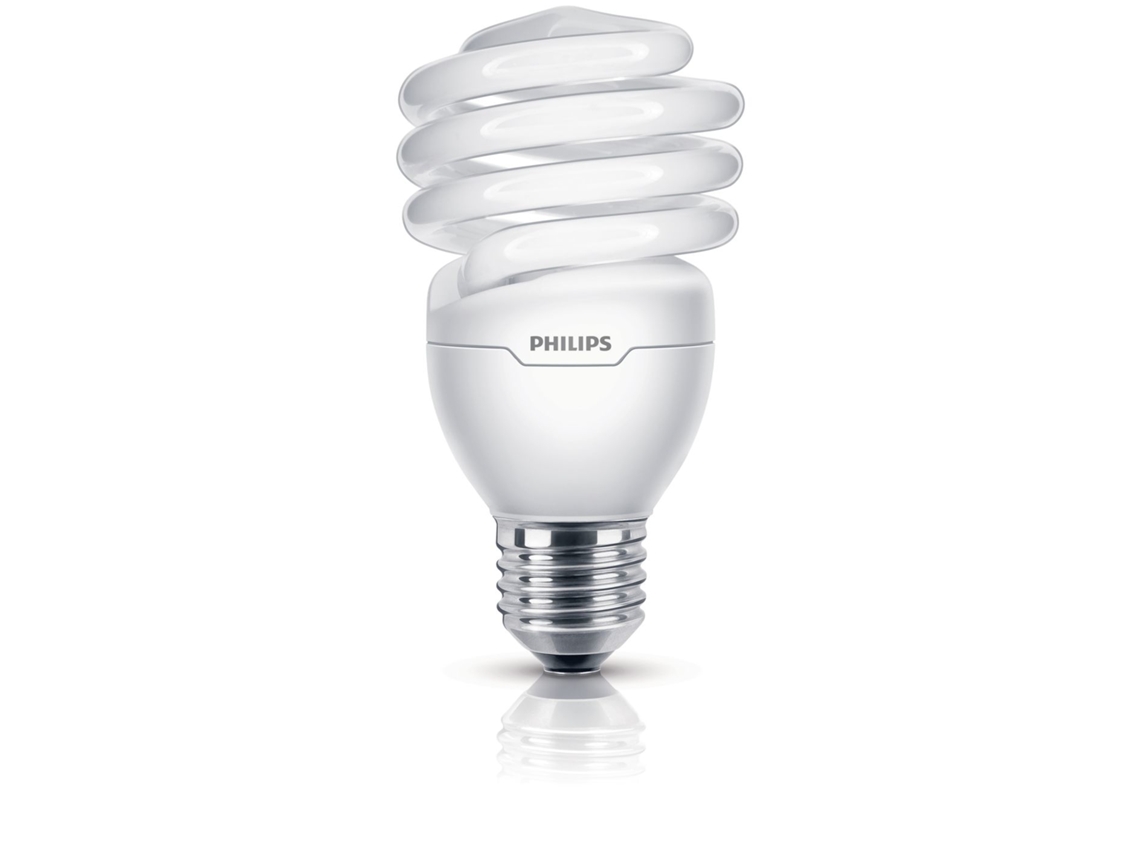 Lâmpada Espiral Tornado Esaver T2 23W E27 220-240V 1PF/6 WW Philips