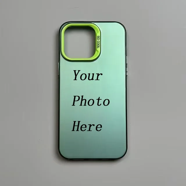 Capa De Celular Personalizada (verde Para Iphone 14), Fosca E Resistente A Impactos.