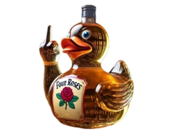 Decantador de whiskey Bulldog francês divertido Nova LINE com dispenser único S/MARCA