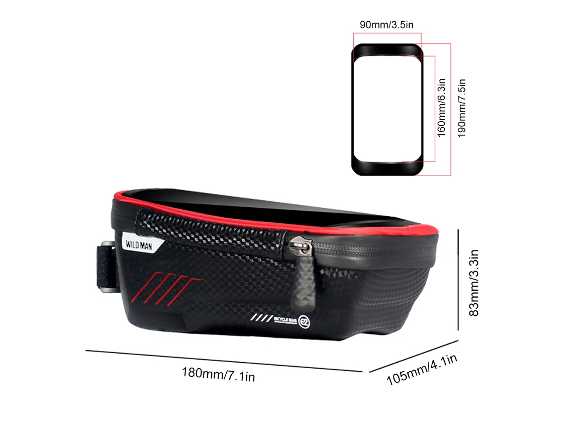 Bolsa Celular Bicicleta Impermeável