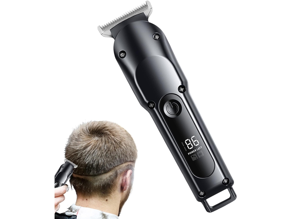Aparador De Barba E Cabelo Masculino Sem Fio E Recarregável