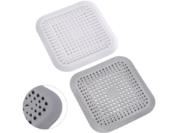 Filtro De Silicone Para Ralo De Chuveiro Com Ventosa, Protetor De Ralo Para Pia, Banheiro E Cozinha