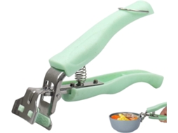 Pinças anti-queimadura em aço inoxidável resistentes ao calor para pratos, xícaras, bandejas e utensílios de cozinha.
