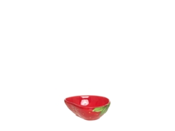 Morango Ceramica Taca 15cm Imporcelos