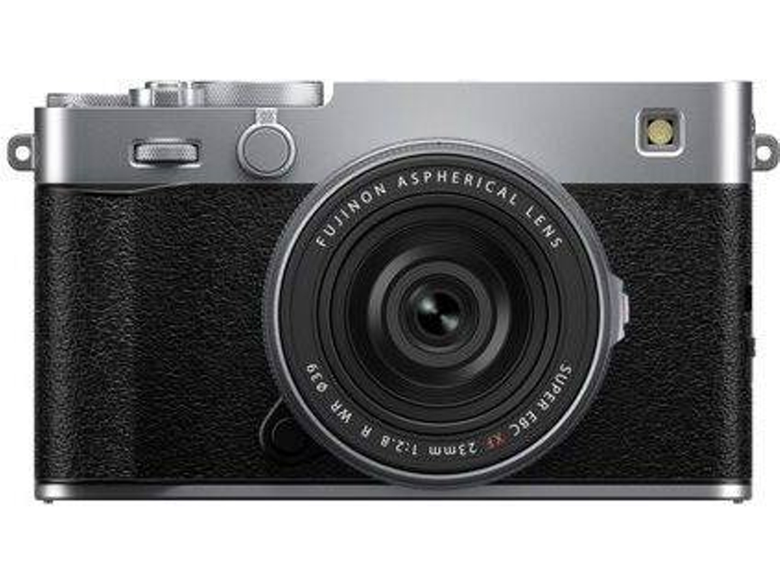 Máquina Fotográfica Mirrorless FUJIFILM X-E5 + XF 23mm F2.8 R WR - Silver