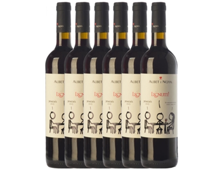 Vinho ALBET I NOYA Lignum Negre Penedès Crianza (0.75 L - 6 unidades)