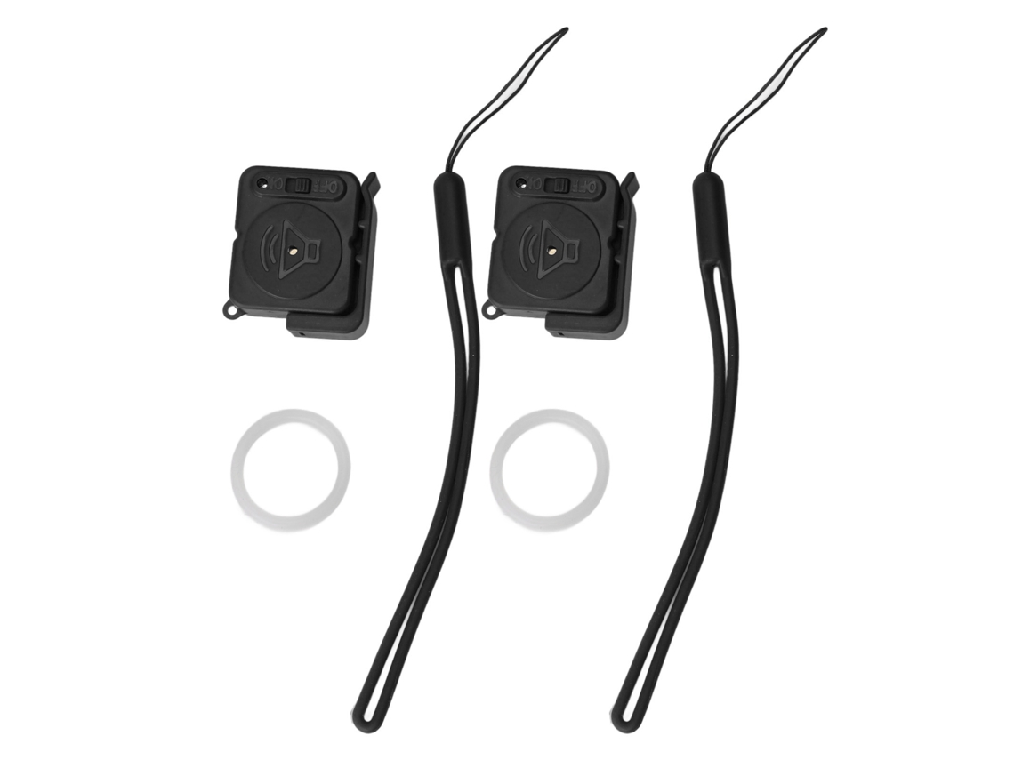 2pcs Alarme Anti roubo para Porta Janela com Detecção de Vibração Portátil | S/MARCA