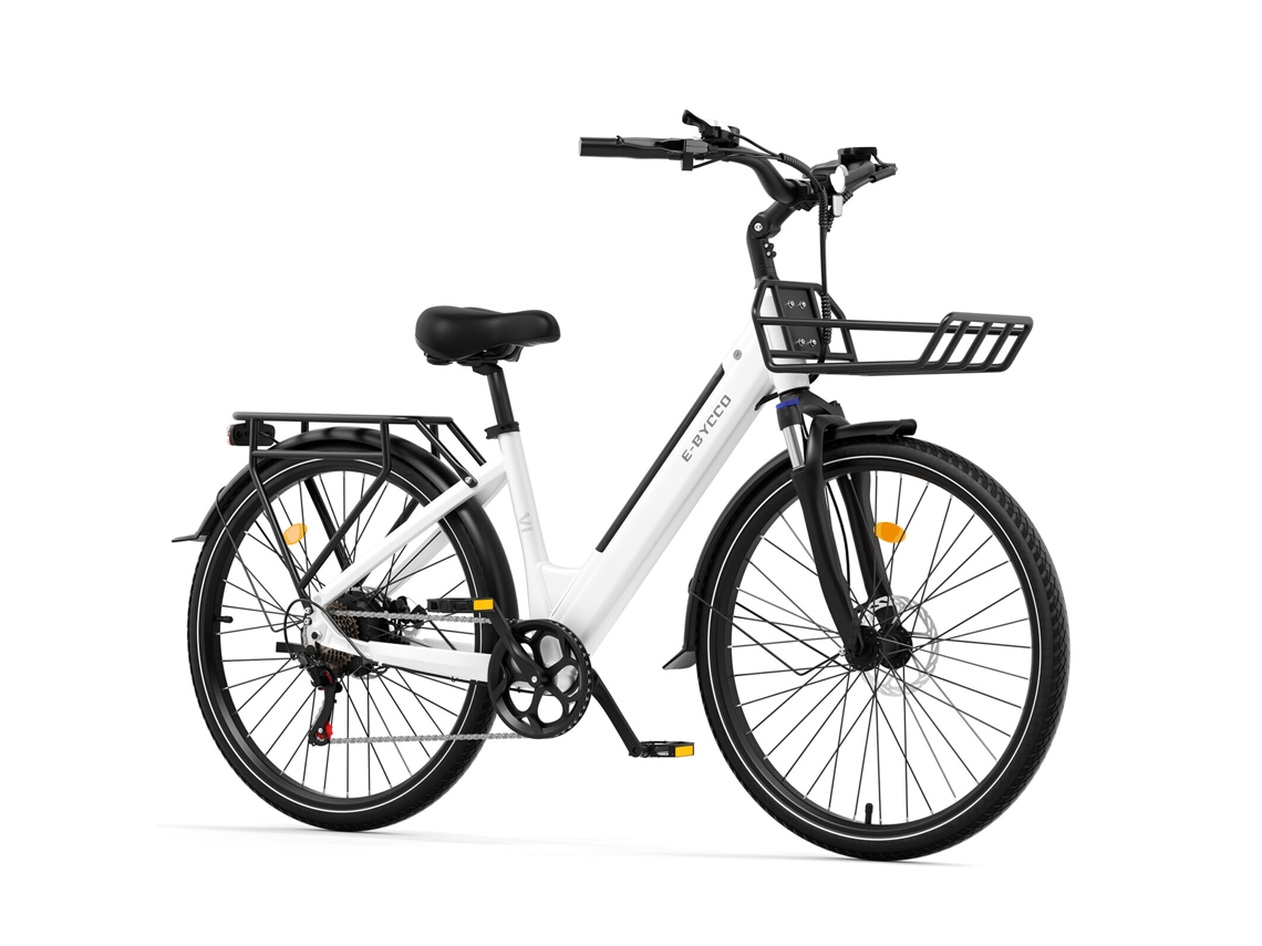 E-bycco V1 Bicicleta Elétrica Com Motor De 250 W, Bateria 36v15.6ah, Autonomia Até 60~80km E Rodas De 17 Polegadas, Estrutura Resistente E Condução...