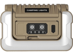 Lanterna De Trabalho Led Portátil Para Camping Com Bateria 4800mah,
