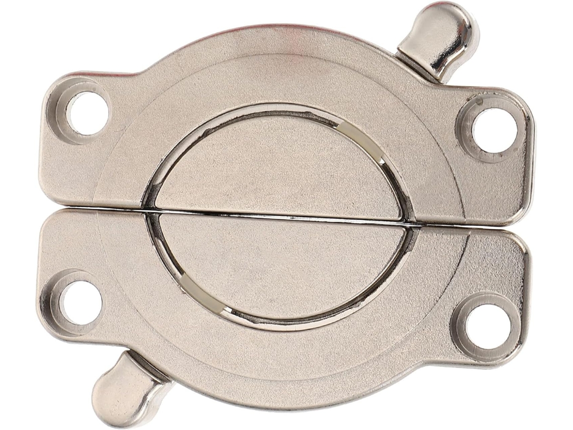 Conector De Mesa Jantar Em Liga Zinco Prateada, Fivelas Para Móveis